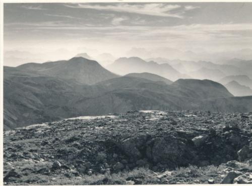 1951 Hochschwab 6 Ausblick-vom-Gipfel 1