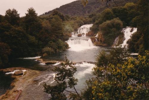 1987 Dalmatien KRKer-Wasserfaelle