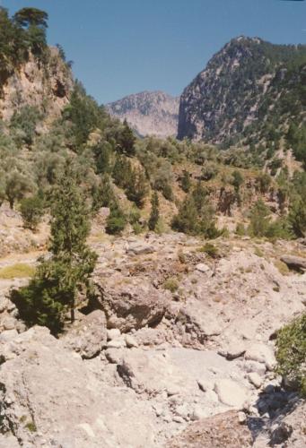 1989 Kreta Samaria-Schlucht 1