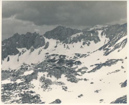 Vom Ochsenreich Kar fotografiert den Edelspitz