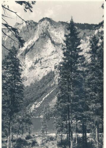 Leopoldsteinersee mit Blick auf die Seemauer Hochblaser Tour