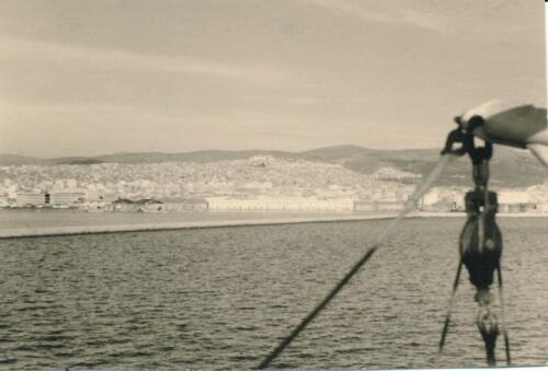 Saloniki Griechenland  Februar 1953