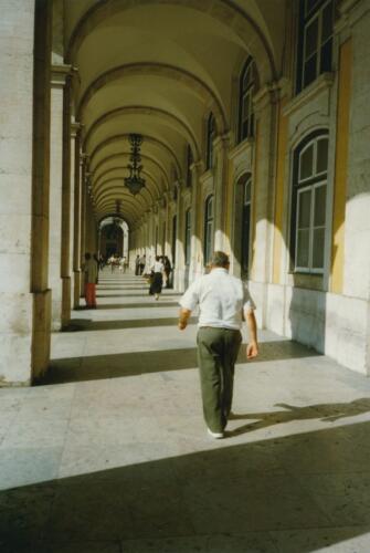 Arkaden am Praça do Comércio